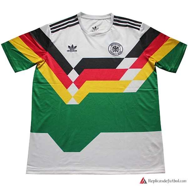 Camiseta Alemania Retro 1990 Verde
